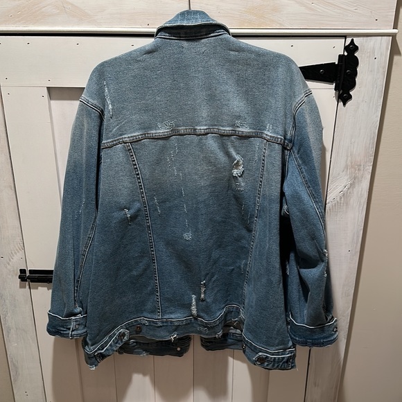 Distressed Jean Jacket - Picture 5 of 5